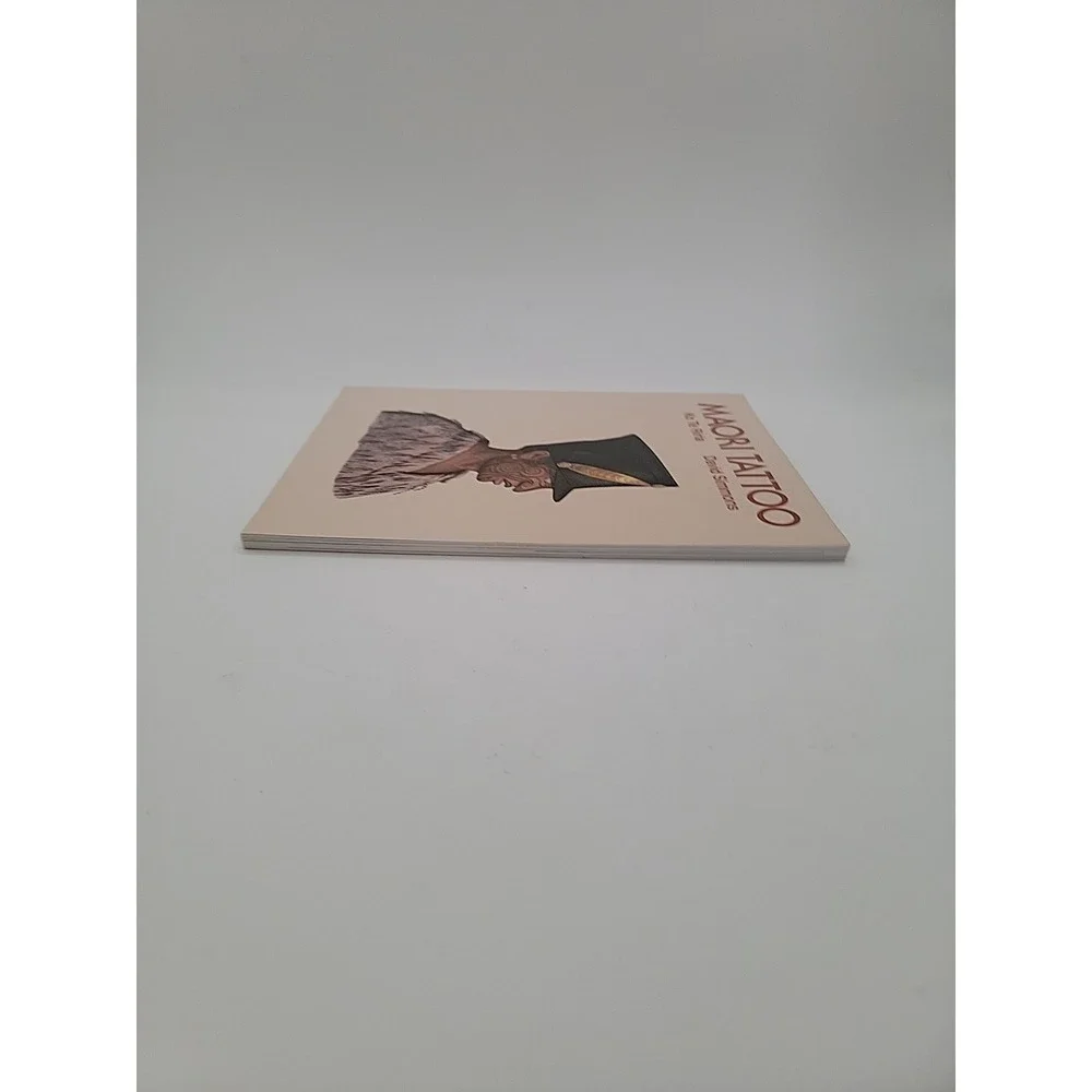 David‎ Simmons Maori Tattoo Paperback 1989 First Edition New Zealand Art Ex Con